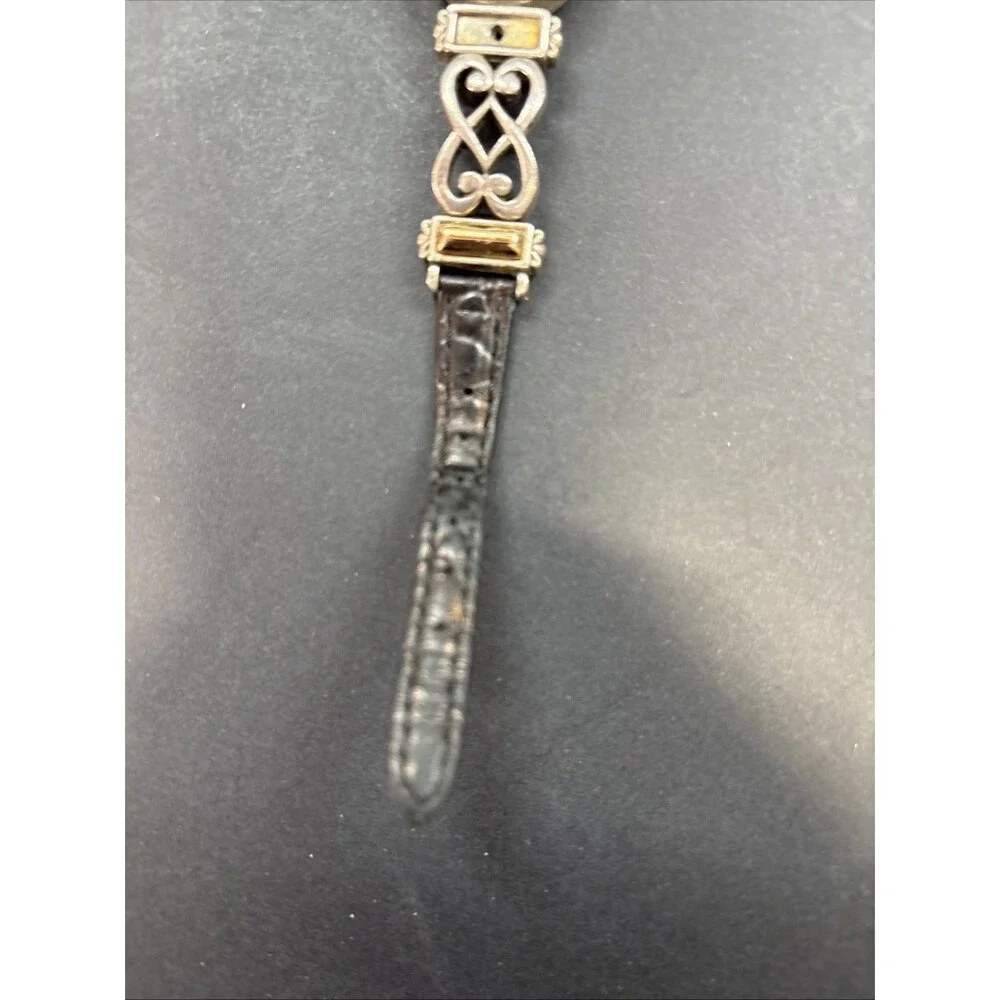 Vintage Brighton Champagne Watch Leather Band